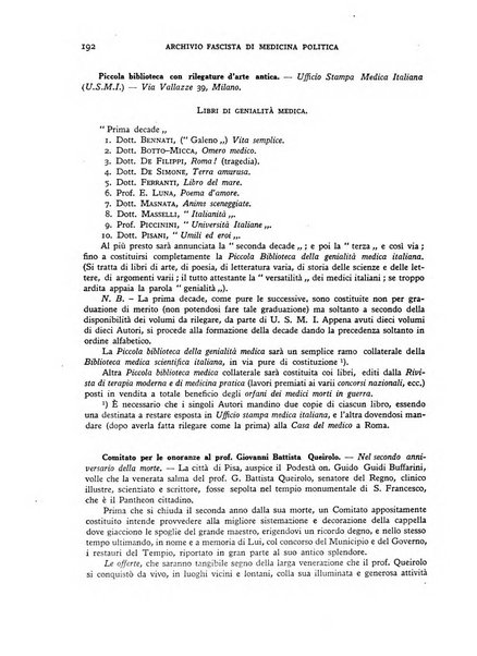 Archivio fascista di medicina politica