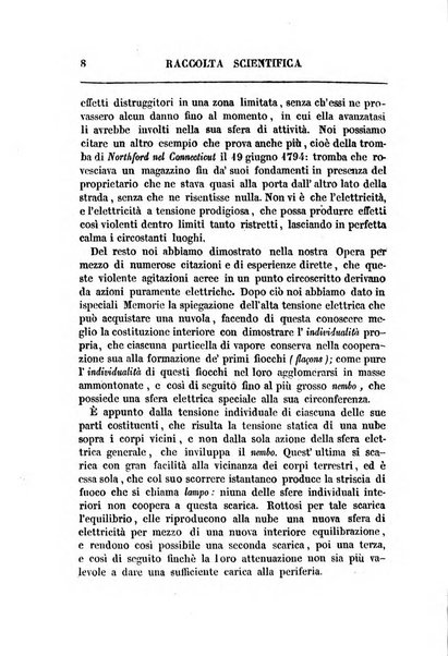 Raccolta di lettere ed altri scritti intorno alla fisica ed alle matematiche