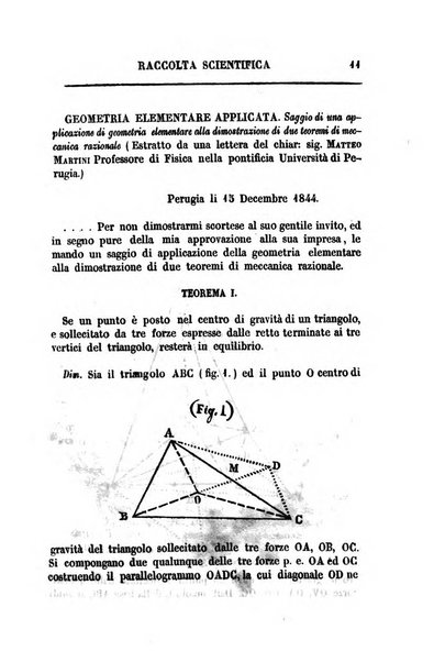 Raccolta di lettere ed altri scritti intorno alla fisica ed alle matematiche