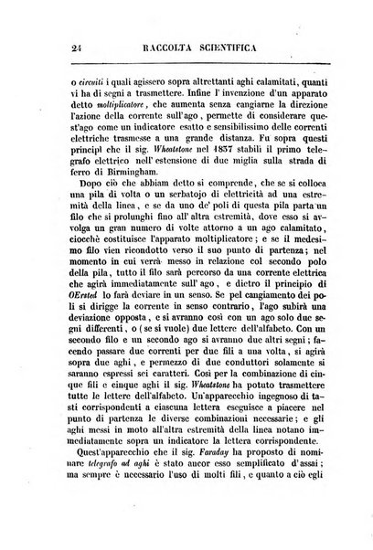 Raccolta di lettere ed altri scritti intorno alla fisica ed alle matematiche