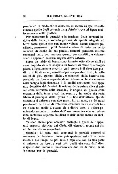 Raccolta di lettere ed altri scritti intorno alla fisica ed alle matematiche