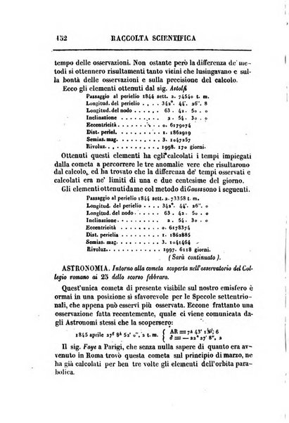 Raccolta di lettere ed altri scritti intorno alla fisica ed alle matematiche