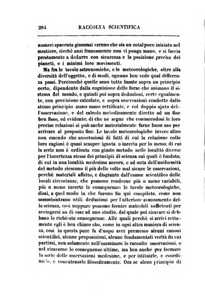 Raccolta di lettere ed altri scritti intorno alla fisica ed alle matematiche