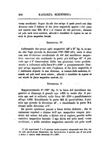 Raccolta di lettere ed altri scritti intorno alla fisica ed alle matematiche