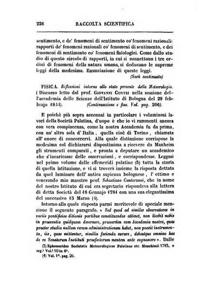 Raccolta di lettere ed altri scritti intorno alla fisica ed alle matematiche