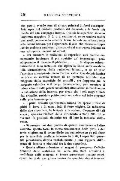 Raccolta di lettere ed altri scritti intorno alla fisica ed alle matematiche