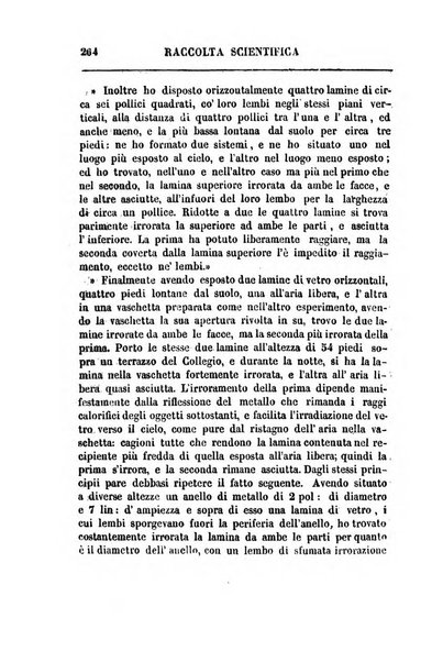 Raccolta di lettere ed altri scritti intorno alla fisica ed alle matematiche