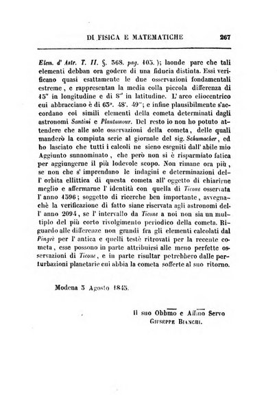 Raccolta di lettere ed altri scritti intorno alla fisica ed alle matematiche