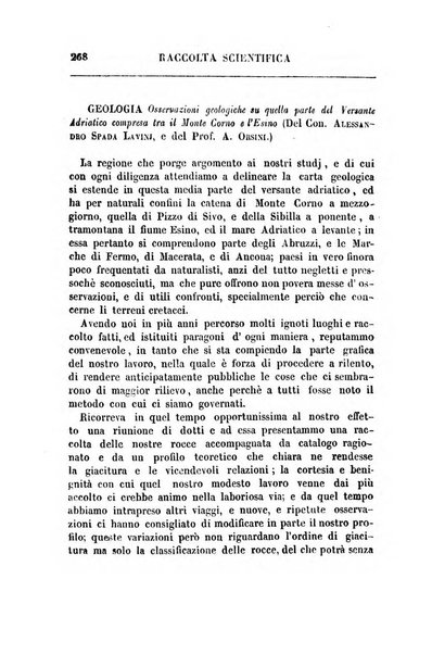 Raccolta di lettere ed altri scritti intorno alla fisica ed alle matematiche