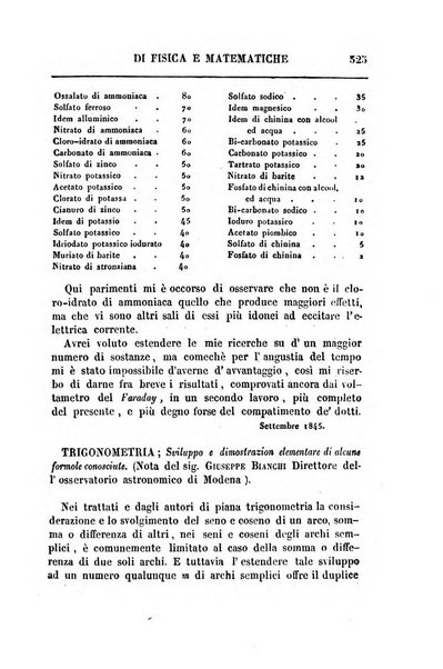 Raccolta di lettere ed altri scritti intorno alla fisica ed alle matematiche