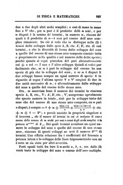 Raccolta di lettere ed altri scritti intorno alla fisica ed alle matematiche