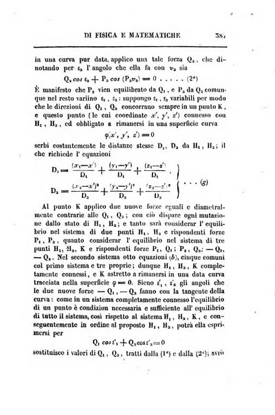 Raccolta di lettere ed altri scritti intorno alla fisica ed alle matematiche