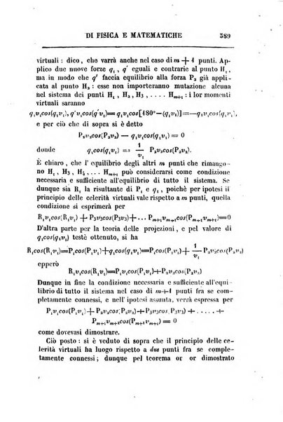 Raccolta di lettere ed altri scritti intorno alla fisica ed alle matematiche