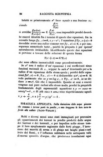 Raccolta di lettere ed altri scritti intorno alla fisica ed alle matematiche