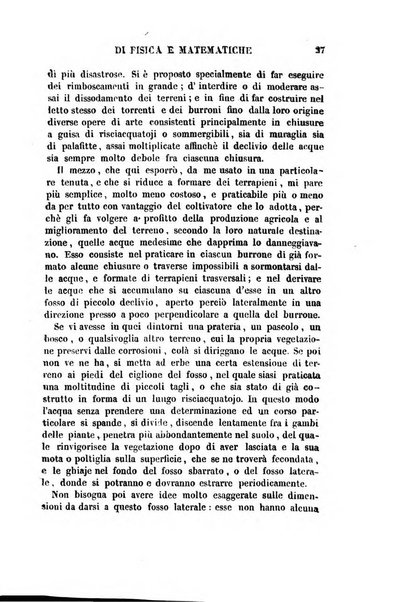 Raccolta di lettere ed altri scritti intorno alla fisica ed alle matematiche