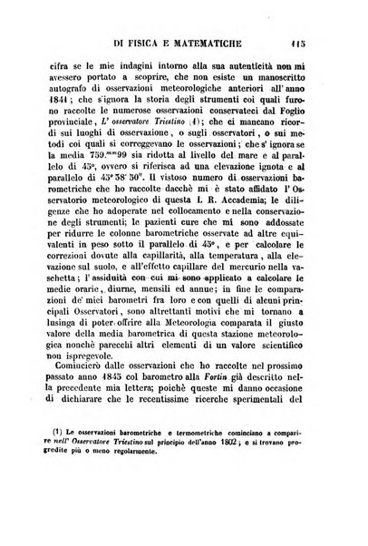 Raccolta di lettere ed altri scritti intorno alla fisica ed alle matematiche