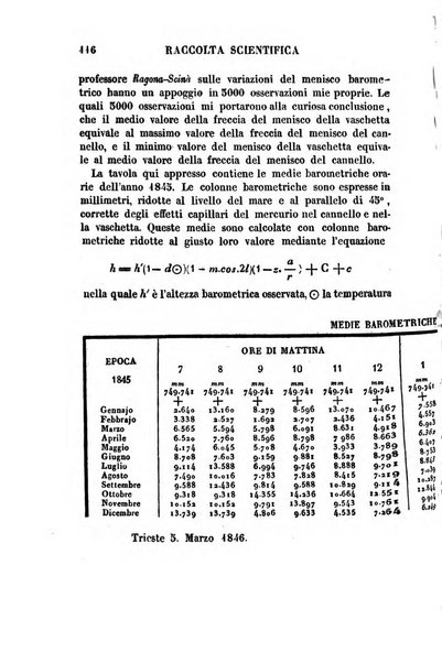 Raccolta di lettere ed altri scritti intorno alla fisica ed alle matematiche