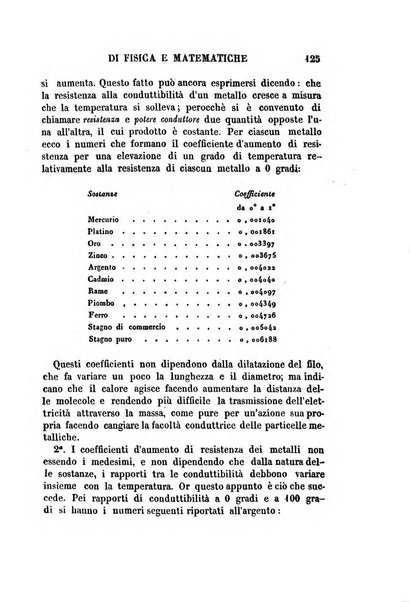 Raccolta di lettere ed altri scritti intorno alla fisica ed alle matematiche