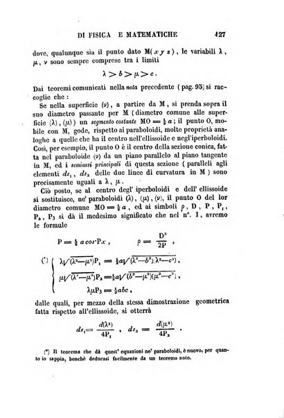 Raccolta di lettere ed altri scritti intorno alla fisica ed alle matematiche