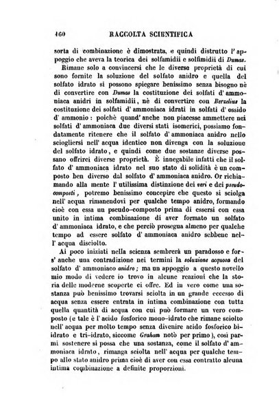 Raccolta di lettere ed altri scritti intorno alla fisica ed alle matematiche