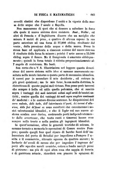 Raccolta di lettere ed altri scritti intorno alla fisica ed alle matematiche