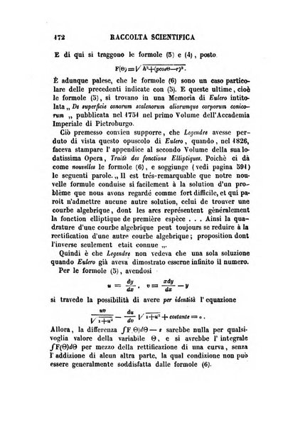 Raccolta di lettere ed altri scritti intorno alla fisica ed alle matematiche