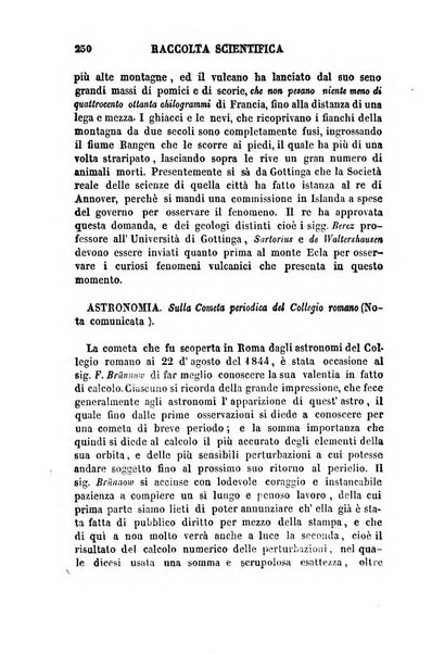 Raccolta di lettere ed altri scritti intorno alla fisica ed alle matematiche