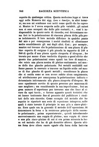 Raccolta di lettere ed altri scritti intorno alla fisica ed alle matematiche