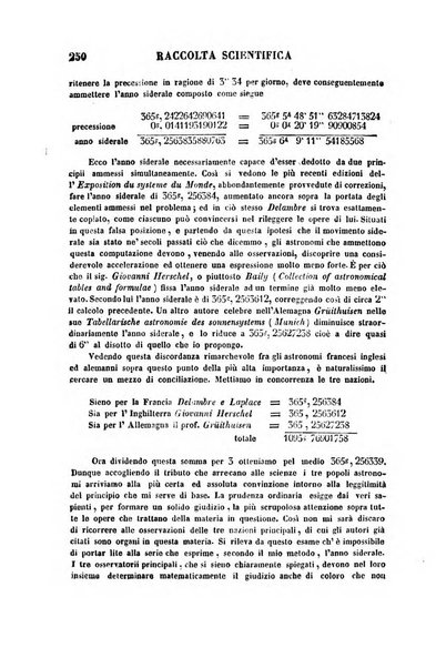 Raccolta di lettere ed altri scritti intorno alla fisica ed alle matematiche