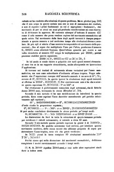 Raccolta di lettere ed altri scritti intorno alla fisica ed alle matematiche