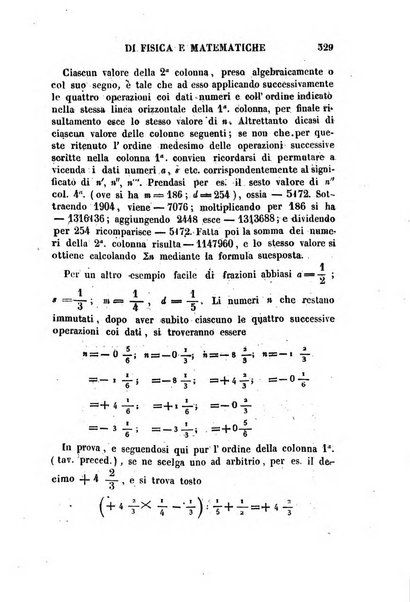 Raccolta di lettere ed altri scritti intorno alla fisica ed alle matematiche