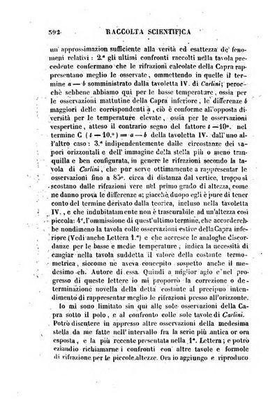 Raccolta di lettere ed altri scritti intorno alla fisica ed alle matematiche