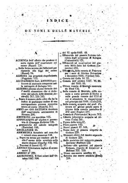 Raccolta di lettere ed altri scritti intorno alla fisica ed alle matematiche