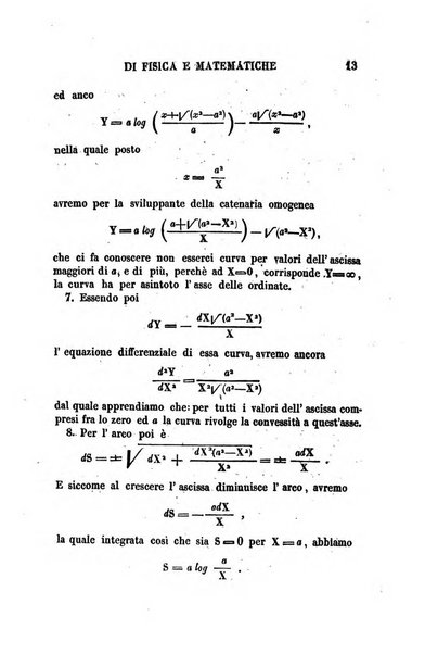 Raccolta di lettere ed altri scritti intorno alla fisica ed alle matematiche