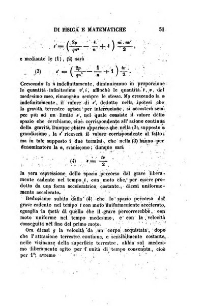 Raccolta di lettere ed altri scritti intorno alla fisica ed alle matematiche