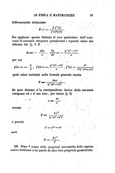 Raccolta di lettere ed altri scritti intorno alla fisica ed alle matematiche