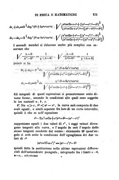 Raccolta di lettere ed altri scritti intorno alla fisica ed alle matematiche