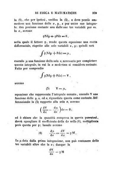 Raccolta di lettere ed altri scritti intorno alla fisica ed alle matematiche