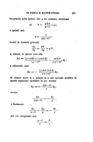 Raccolta di lettere ed altri scritti intorno alla fisica ed alle matematiche