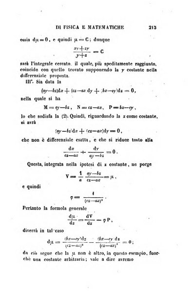 Raccolta di lettere ed altri scritti intorno alla fisica ed alle matematiche