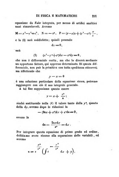 Raccolta di lettere ed altri scritti intorno alla fisica ed alle matematiche