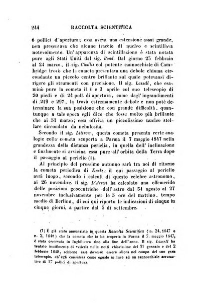 Raccolta di lettere ed altri scritti intorno alla fisica ed alle matematiche