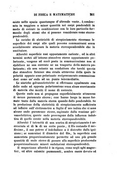 Raccolta di lettere ed altri scritti intorno alla fisica ed alle matematiche