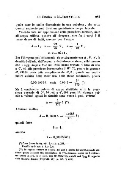 Raccolta di lettere ed altri scritti intorno alla fisica ed alle matematiche