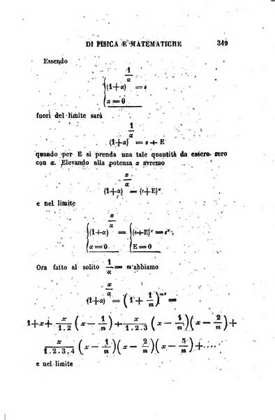 Raccolta di lettere ed altri scritti intorno alla fisica ed alle matematiche