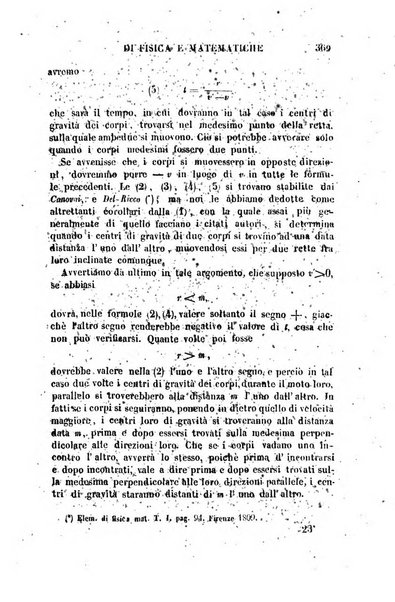 Raccolta di lettere ed altri scritti intorno alla fisica ed alle matematiche