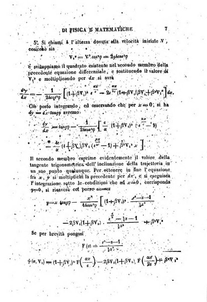 Raccolta di lettere ed altri scritti intorno alla fisica ed alle matematiche