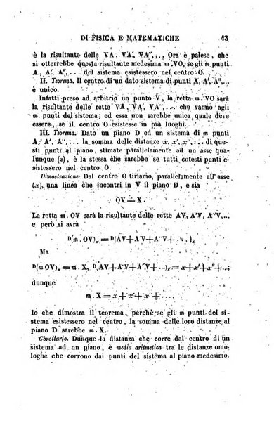 Raccolta di lettere ed altri scritti intorno alla fisica ed alle matematiche