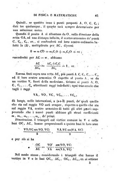 Raccolta di lettere ed altri scritti intorno alla fisica ed alle matematiche