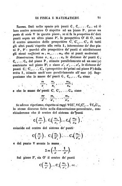 Raccolta di lettere ed altri scritti intorno alla fisica ed alle matematiche